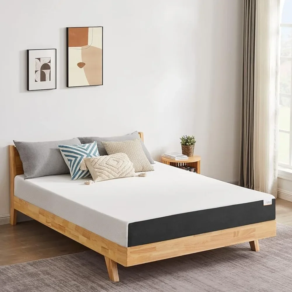 Queen Size Mattress, 6 Inch Queen Gel Memory Foam Mattress for Cool Sleep & Pressure Relief Breathable Cover Medium
Queen Size Mattress, 6 Inch Queen Gel Memory Foam Mattress for Cool Sleep & Pressure Relief Breathable Cover Medium