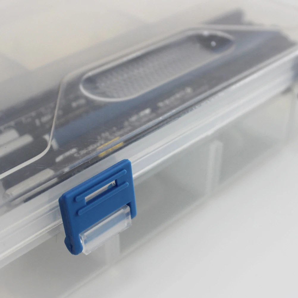 1pc Plastic Pencil Box Transparent Large Double Layer Pen Case For Art Students Office Durable Lightweight Stationery
1pc Plastic Pencil Box Transparent Large Double Layer Pen Case For Art Students Office Durable Lightweight Stationery