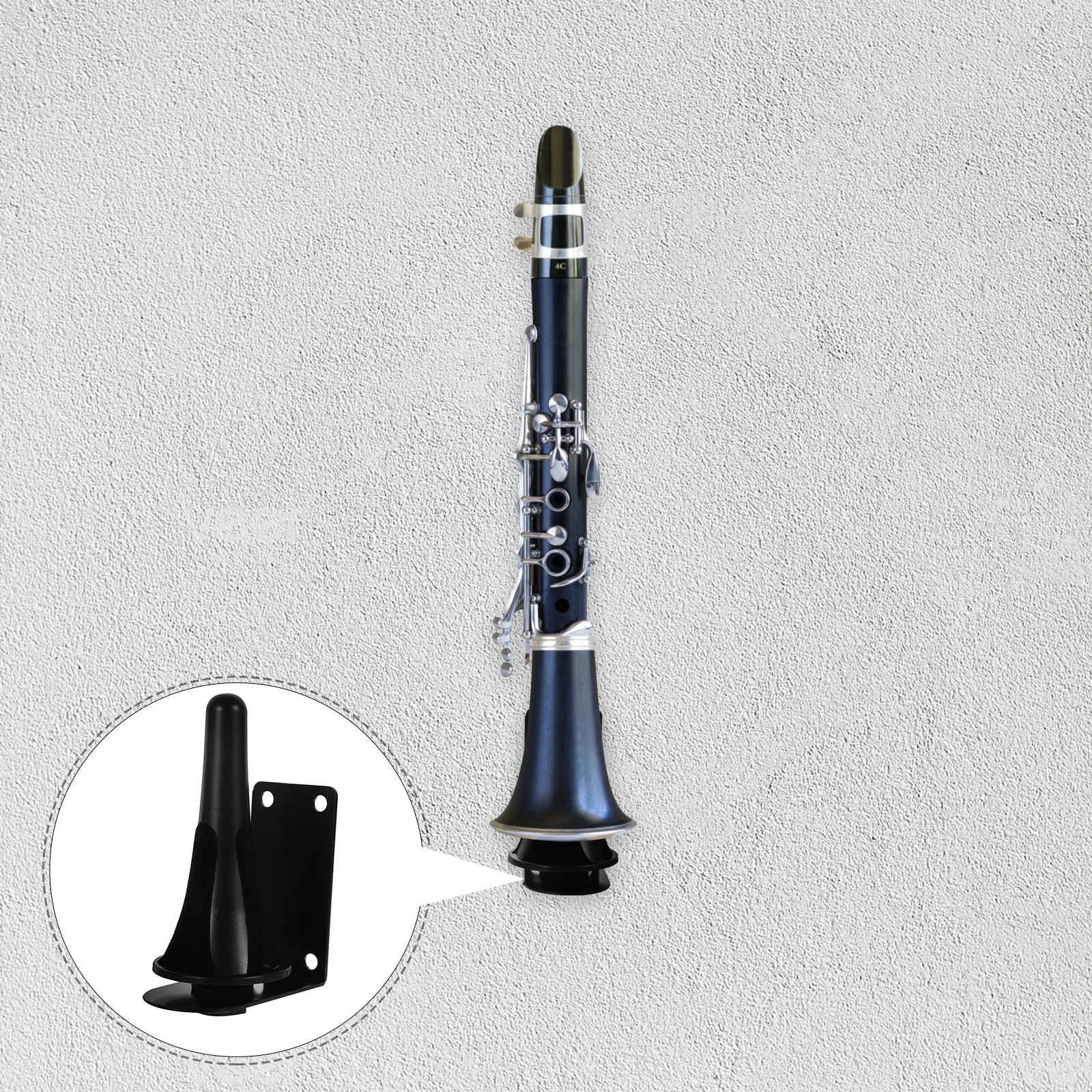 Wall Mountable Instrument Holder Clarinet Flute Rack Storage Bracket Durable Design Space Saving Musical Supplies Home Use
Wall Mountable Instrument Holder Clarinet Flute Rack Storage Bracket Durable Design Space Saving Musical Supplies Home Use