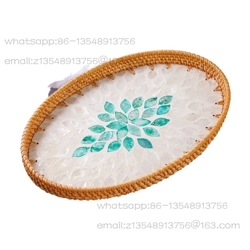 Natural Rattan Tray Household Living Room Coffee Table Fritillary Storage Basket Fruit Tray
Natural Rattan Tray Household Living Room Coffee Table Fritillary Storage Basket Fruit Tray