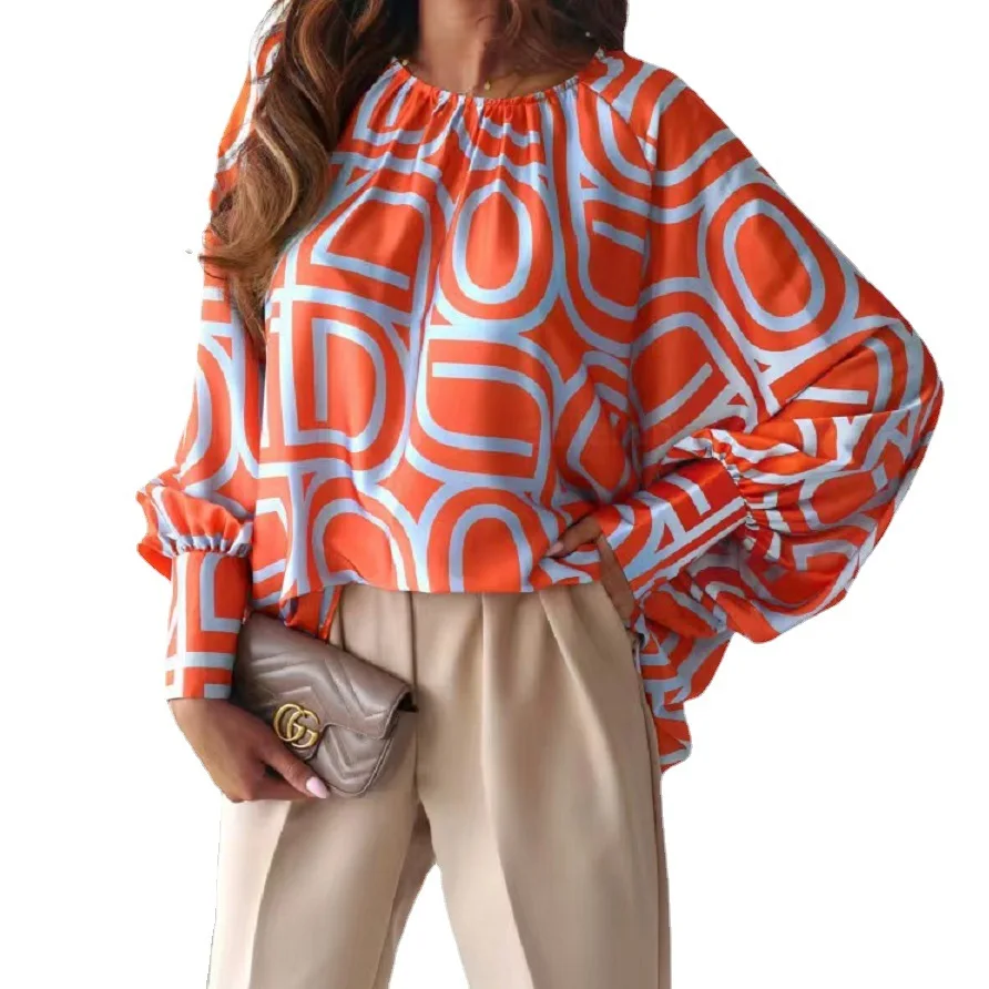 Elegant Blouses For Women Loose Long Sleeve Tops Red Print Chic Shirts & Blouses Spring Youthful Woman Clothes 2025 Trend
Elegant Blouses For Women Loose Long Sleeve Tops Red Print Chic Shirts & Blouses Spring Youthful Woman Clothes 2025 Trend