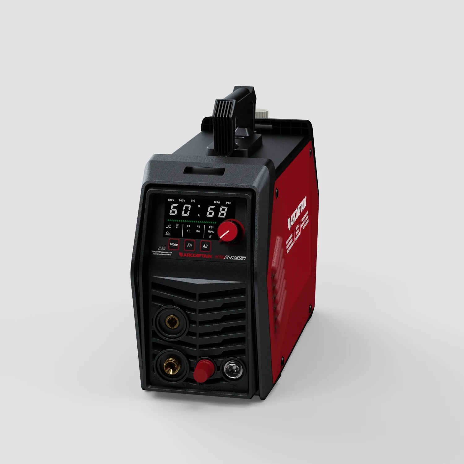 ARCCAPTAIN Plasma Cutter 60A With Pilot Arc Technology Large LED Display for Metal Cutting and Rust
ARCCAPTAIN Plasma Cutter 60A With Pilot Arc Technology Large LED Display for Metal Cutting and Rust