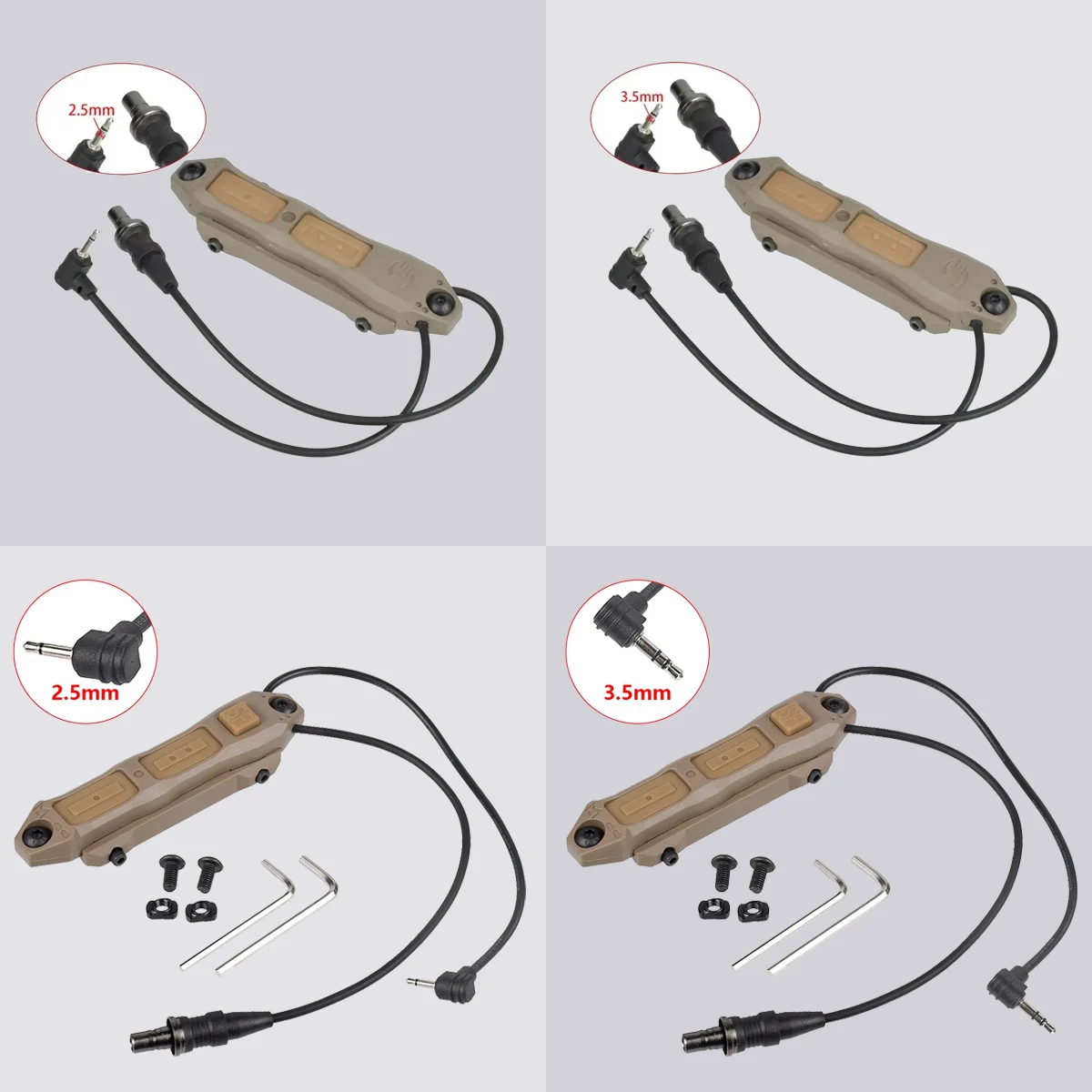 Tactical Remote Dual Switch Pressure Button For PEQ-15 PEQ-16 DBAL-A2 Surefire M300 M600 for Keymod M-lok 20mm Rail M300 M600
Tactical Remote Dual Switch Pressure Button For PEQ-15 PEQ-16 DBAL-A2 Surefire M300 M600 for Keymod M-lok 20mm Rail M300 M600