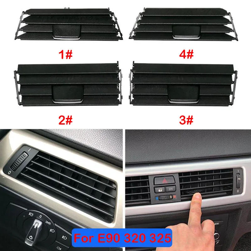 Front row wind air conditioning outlet panel vent paddle grille adjustment piece For BMW 3 Series E90 318i 320i 325i 330i 335i
Front row wind air conditioning outlet panel vent paddle grille adjustment piece For BMW 3 Series E90 318i 320i 325i 330i 335i