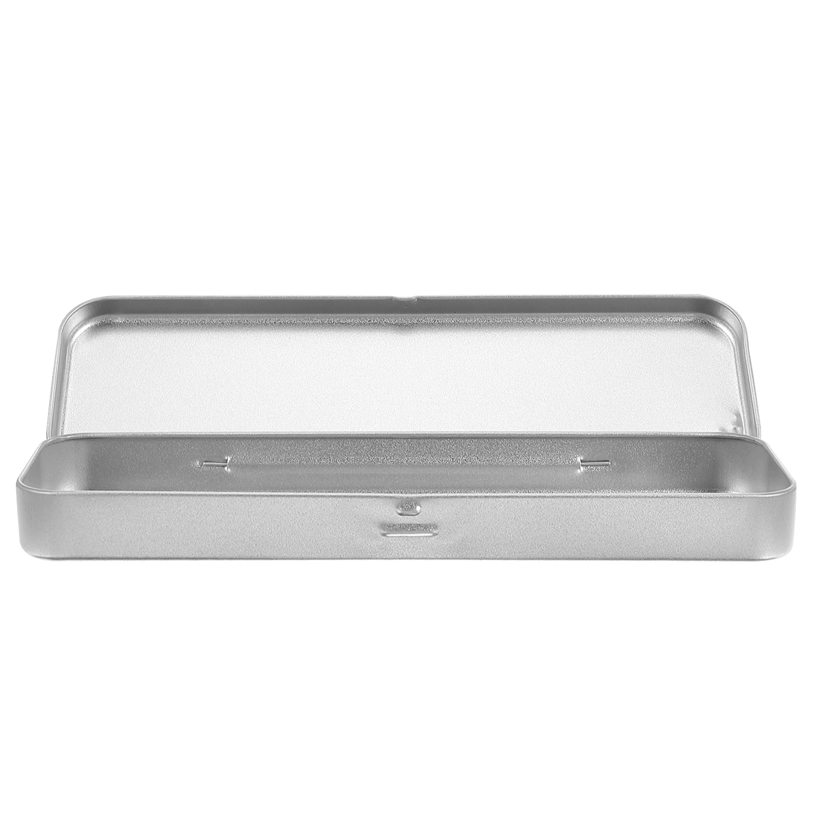 1Pcs Metal Pencil Box Rectangular Tinplate Pen Container for Students Silver Single-Layer School Supplies Gift
1Pcs Metal Pencil Box Rectangular Tinplate Pen Container for Students Silver Single-Layer School Supplies Gift