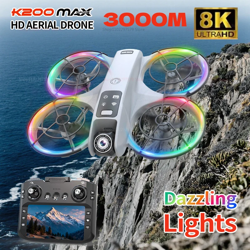 K200 MAX Дроны 8K HD UHD Большой экран Трансмиссия Щетка Двигатель Предотвращение препятствий RC Квадрокоптер Аэрофотосъемка Развлечения на открытом воздухе
K200 MAX Дроны 8K HD UHD Большой экран Трансмиссия Щетка Двигатель Предотвращение препятствий RC Квадрокоптер Аэрофотосъемка Развлечения на открытом воздухе