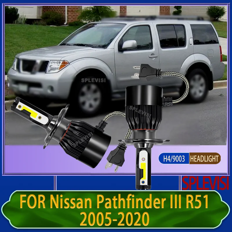 Order Your Set and Install Them This Weekend H4 Car LED Bulb For Nissan Pathfinder III R51 2005-2020 2006 2007 2008 2009 2010
Order Your Set and Install Them This Weekend H4 Car LED Bulb For Nissan Pathfinder III R51 2005-2020 2006 2007 2008 2009 2010