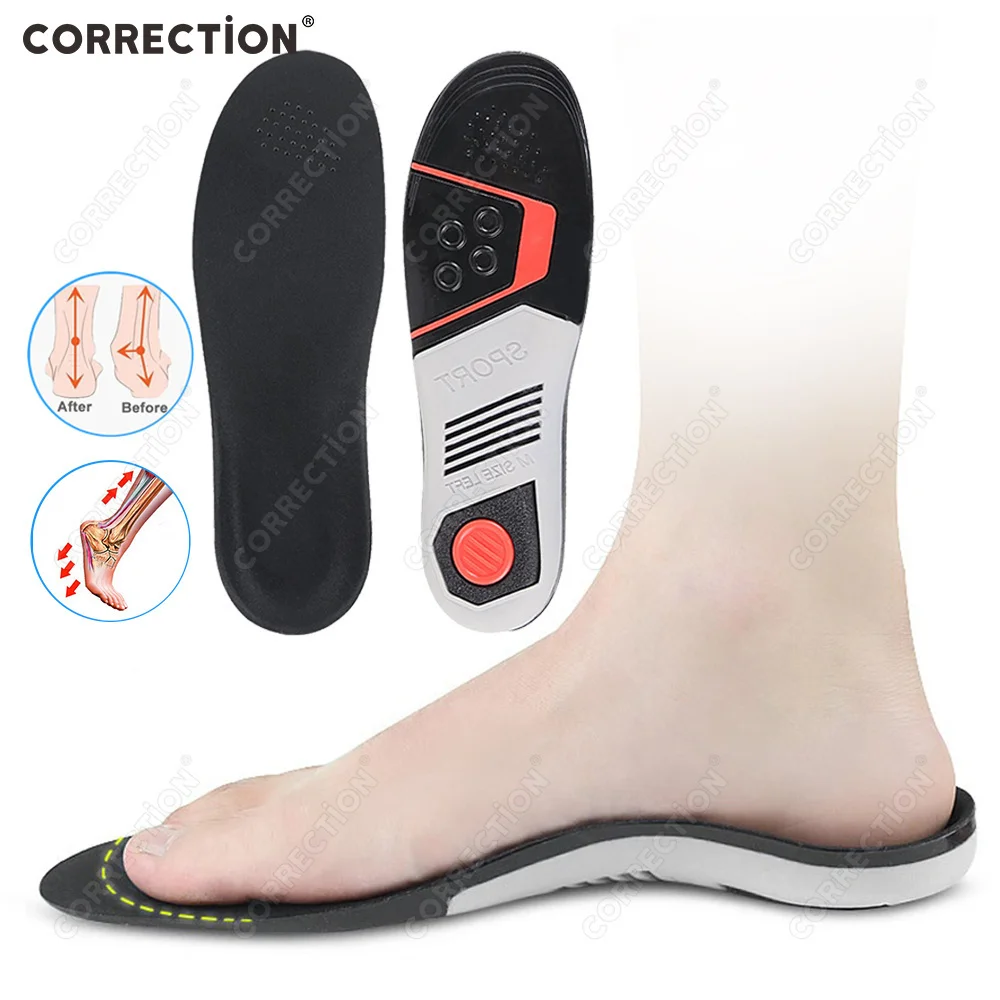 Flat Feet Insoles Silicone Gel Sport Arch Support Shock Absorption Heel Pain Relief Cushioning Plantar Fasciitis Men Women
Flat Feet Insoles Silicone Gel Sport Arch Support Shock Absorption Heel Pain Relief Cushioning Plantar Fasciitis Men Women
