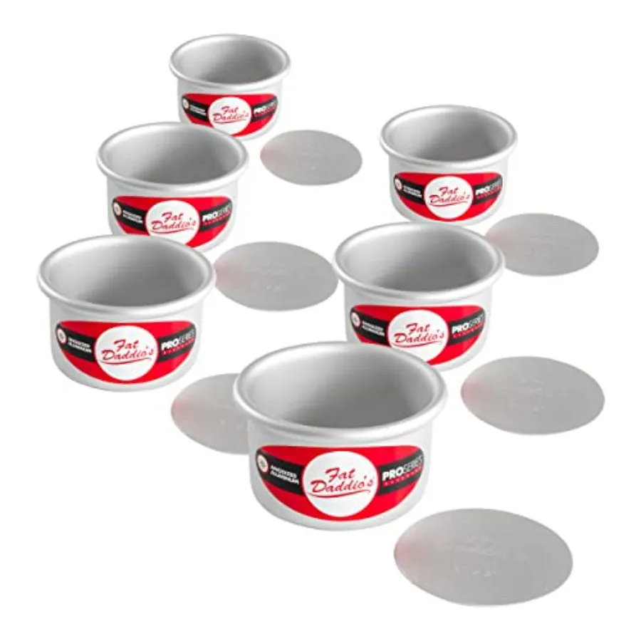 PCC-CASE Anodized Alumum Round Cheesecake Pans Pcs Set
PCC-CASE Anodized Alumum Round Cheesecake Pans Pcs Set