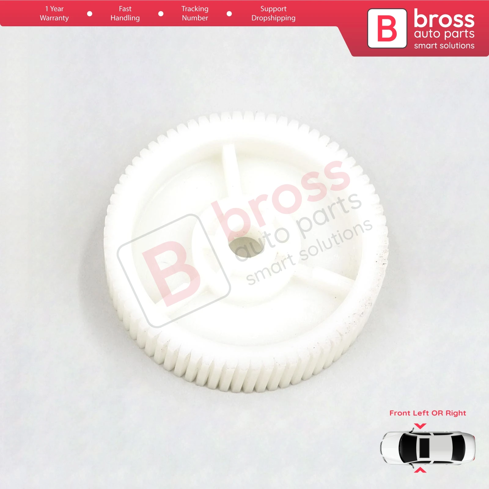 BWR5136 Window Lifter Regulator Motor Cog Roller Repair Gear Left or Right Door for DAF Truck CF65 75 85 XF95 XF105 2001-2013
BWR5136 Window Lifter Regulator Motor Cog Roller Repair Gear Left or Right Door for DAF Truck CF65 75 85 XF95 XF105 2001-2013