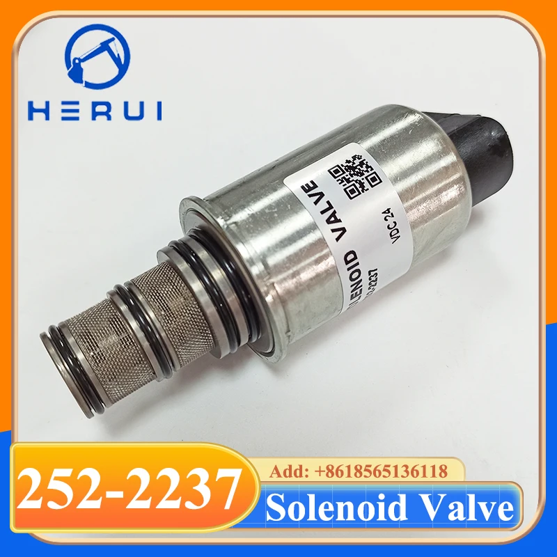 Construction Machinery Parts 252-2237 2522237 24V Solenoid Valve for 963D C6.6 Engine Parts
Construction Machinery Parts 252-2237 2522237 24V Solenoid Valve for 963D C6.6 Engine Parts