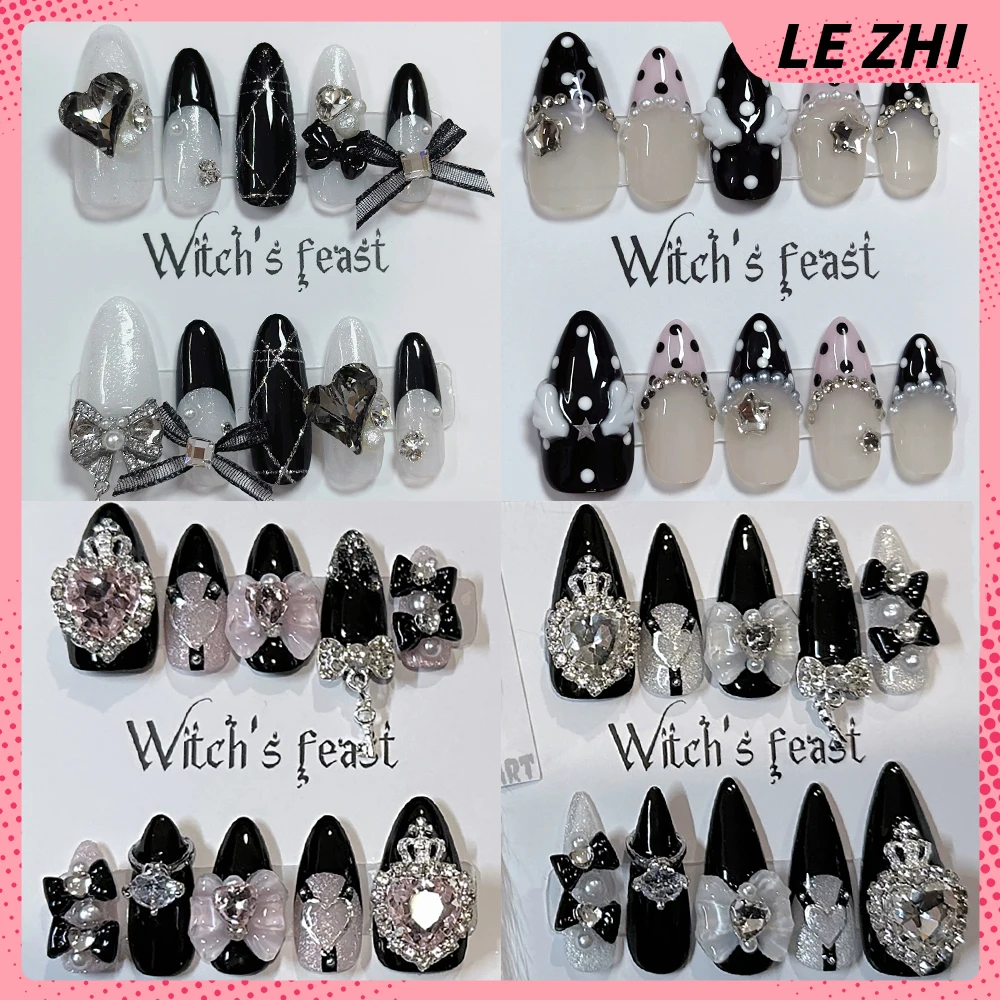 Y2K Spice Girls Long Almond Handmade French Press On Nails 3D Rhinestone Bowknot Japanese Style Pearl Wearable Full Cover Nail
Y2K Spice Girls Long Almond Handmade French Press On Nails 3D Rhinestone Bowknot Japanese Style Pearl Wearable Full Cover Nail