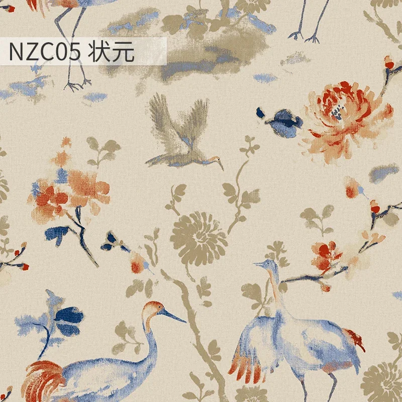 Chinoiserie Wallpaper Vintage Crane Floral Blooming Bird Wall Mural for Livingroom Bedroom Kitchen Tropical Flower Wall Paper
Chinoiserie Wallpaper Vintage Crane Floral Blooming Bird Wall Mural for Livingroom Bedroom Kitchen Tropical Flower Wall Paper