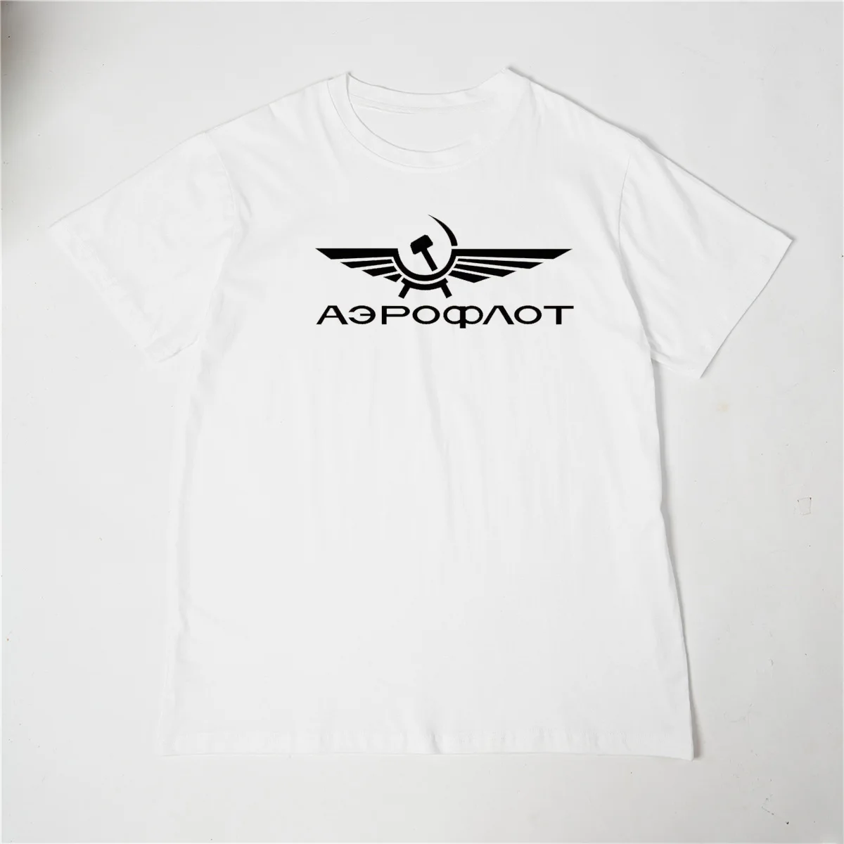 Aeroflot Aviation Russe Pilote Aerospace Aviateur T-Shirt Men Summer Cotton Short Sleeve Fashion Casual Clothes Oversize T Shirt
Aeroflot Aviation Russe Pilote Aerospace Aviateur T-Shirt Men Summer Cotton Short Sleeve Fashion Casual Clothes Oversize T Shirt