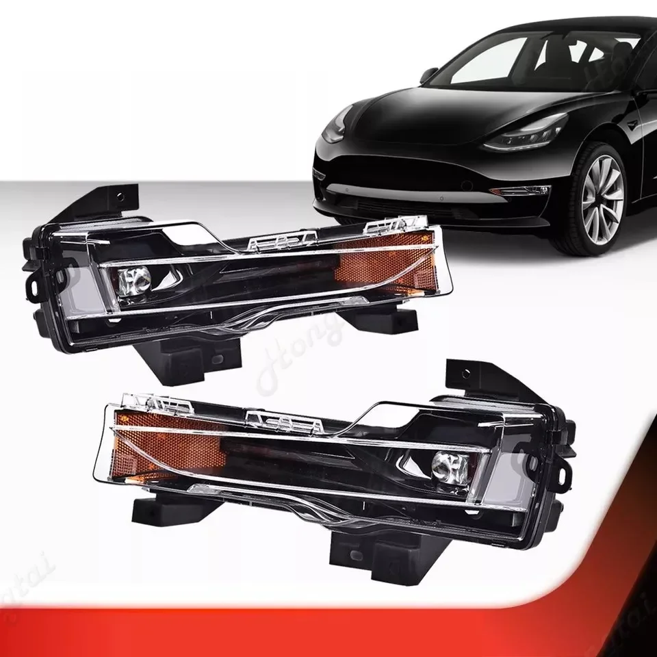 For 2017-2023 Tesla Model 3/Model Y Front Fog Light LED Front Bumper Lamp Anti-Fog Light Driving Lamp Turn Fog Lamp Assembly
For 2017-2023 Tesla Model 3/Model Y Front Fog Light LED Front Bumper Lamp Anti-Fog Light Driving Lamp Turn Fog Lamp Assembly