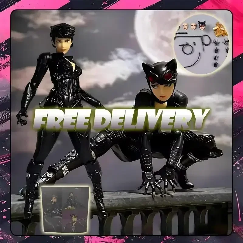 In Stock Ko NE Factory High-Quality Version Kaiyodo Revoltech Amazing Yamaguchi Catwoman Selina Kyle Action Figure Anime Model
In Stock Ko NE Factory High-Quality Version Kaiyodo Revoltech Amazing Yamaguchi Catwoman Selina Kyle Action Figure Anime Model