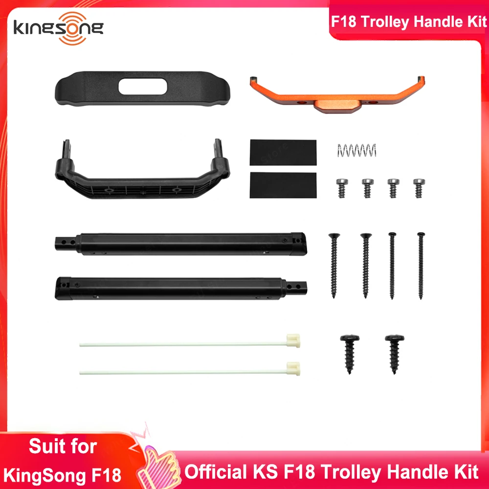 Official KingSong F18 Trolley Handle Kit KingSong F18 Foldable Trolley Handle Kit for KS F18 EUC
Official KingSong F18 Trolley Handle Kit KingSong F18 Foldable Trolley Handle Kit for KS F18 EUC