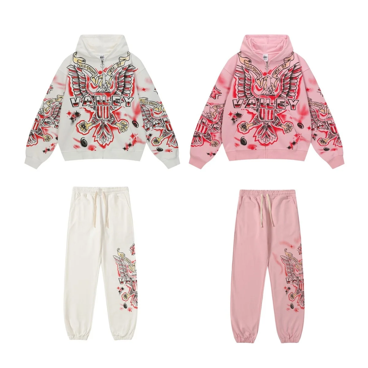 Мужской комплект: модный осенний кардиган с ретро-принтом в стиле хип-хоп, повседневные спортивные брюки и худи с длинными рукавами
Мужской комплект: модный осенний кардиган с ретро-принтом в стиле хип-хоп, повседневные спортивные брюки и худи с длинными рукавами