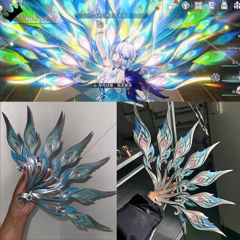 Honkai: Star Rail Yao Guang Cosplay Costumes Fan Prop Stage Stage Property 35cm 3D Printing Game Roleplay DIY Halloween Disguise
Honkai: Star Rail Yao Guang Cosplay Costumes Fan Prop Stage Stage Property 35cm 3D Printing Game Roleplay DIY Halloween Disguise