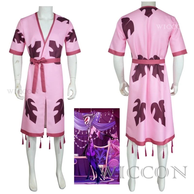 Stolas Cosplay Costume Bathrobe Helluva Cos Boss Cosplay Dress Robe Anime Uniform Halloween Suit
Stolas Cosplay Costume Bathrobe Helluva Cos Boss Cosplay Dress Robe Anime Uniform Halloween Suit