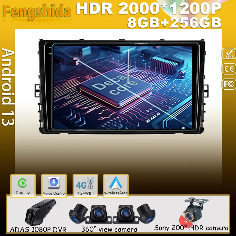 Car Android For Volkswagen Jetta 7 2018 - 2022 Auto Radio Multimedia No 2din Player High-performance Screen Stereo Bluetooth Cam
Car Android For Volkswagen Jetta 7 2018 - 2022 Auto Radio Multimedia No 2din Player High-performance Screen Stereo Bluetooth Cam