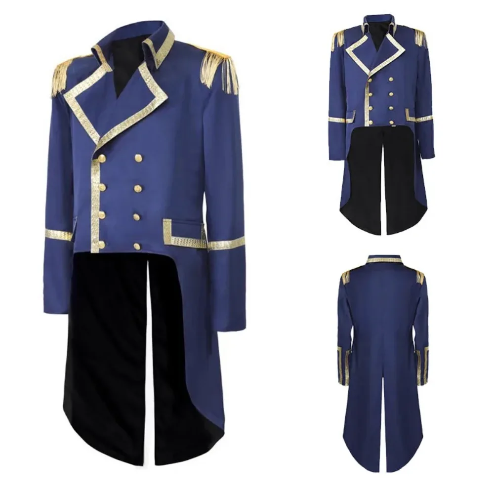 Tailcoat Men Coat Turn Down Collar Blazers Patchwork Full Sleeve Evening Vintage Middle Ages Tailcoats Cosplay Stage 2026 Summer
Tailcoat Men Coat Turn Down Collar Blazers Patchwork Full Sleeve Evening Vintage Middle Ages Tailcoats Cosplay Stage 2026 Summer