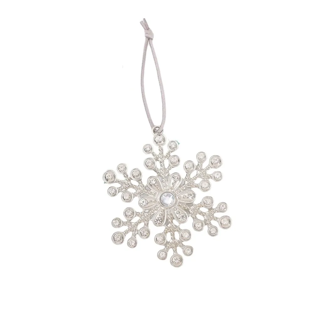 Metal Christmas Snowflake Pendant Rhinestone Super Shiny Christmas Tree Pendant Hanging Xmas Decorative Snowflake For Home
Metal Christmas Snowflake Pendant Rhinestone Super Shiny Christmas Tree Pendant Hanging Xmas Decorative Snowflake For Home