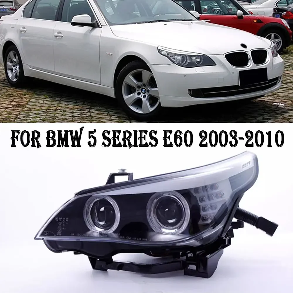 Фара для BMW E60 светодиодная фара 5 серии 03-10 фары 520i 523i 530 DRL указатель поворота дальнего света линза проектора ангельского глаз
Фара для BMW E60 светодиодная фара 5 серии 03-10 фары 520i 523i 530 DRL указатель поворота дальнего света линза проектора ангельского глаз
