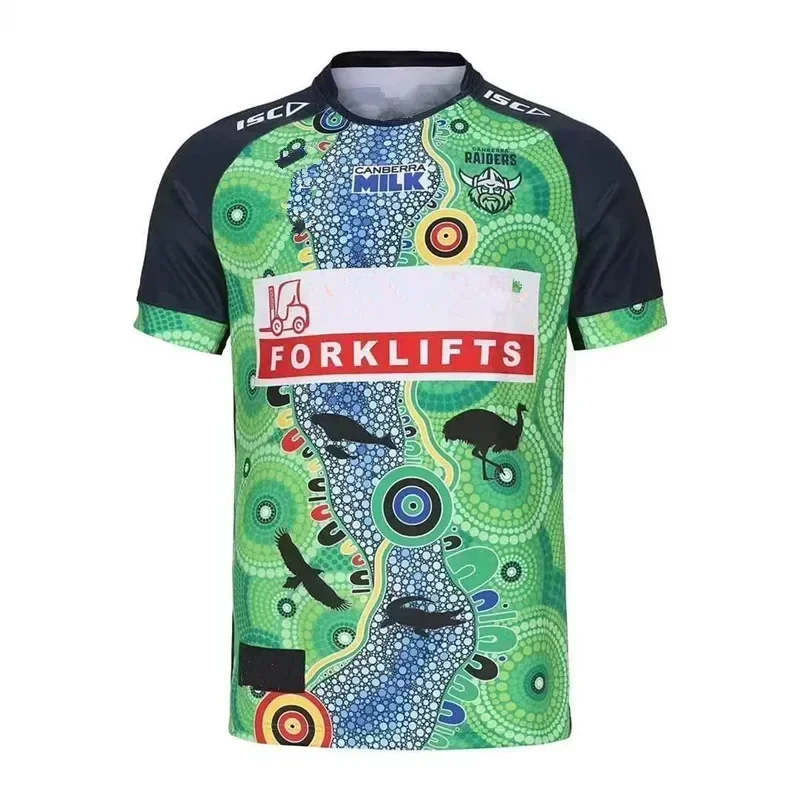LANGMAO Raiders 2024 Indigenous Rugby Jersey - Men's Size:S-5XL(Print Custom Name Number)
LANGMAO Raiders 2024 Indigenous Rugby Jersey - Men's Size:S-5XL(Print Custom Name Number)