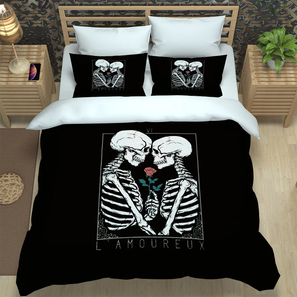 Skull Skeleton Luxury Gothic Kids Quilt Durex Twin Full King Size 3Pcs Duvet Cover Bedding Linen Set Bedspread 200x200 240x220
Skull Skeleton Luxury Gothic Kids Quilt Durex Twin Full King Size 3Pcs Duvet Cover Bedding Linen Set Bedspread 200x200 240x220
