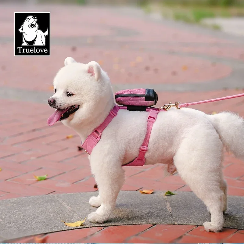 TRUELOVE Pet Harness Adjustable TLH6733Bio-based Environmental Harness Free Leash & Pet Backpack One-touch Wearing Of Carabiners
TRUELOVE Pet Harness Adjustable TLH6733Bio-based Environmental Harness Free Leash & Pet Backpack One-touch Wearing Of Carabiners