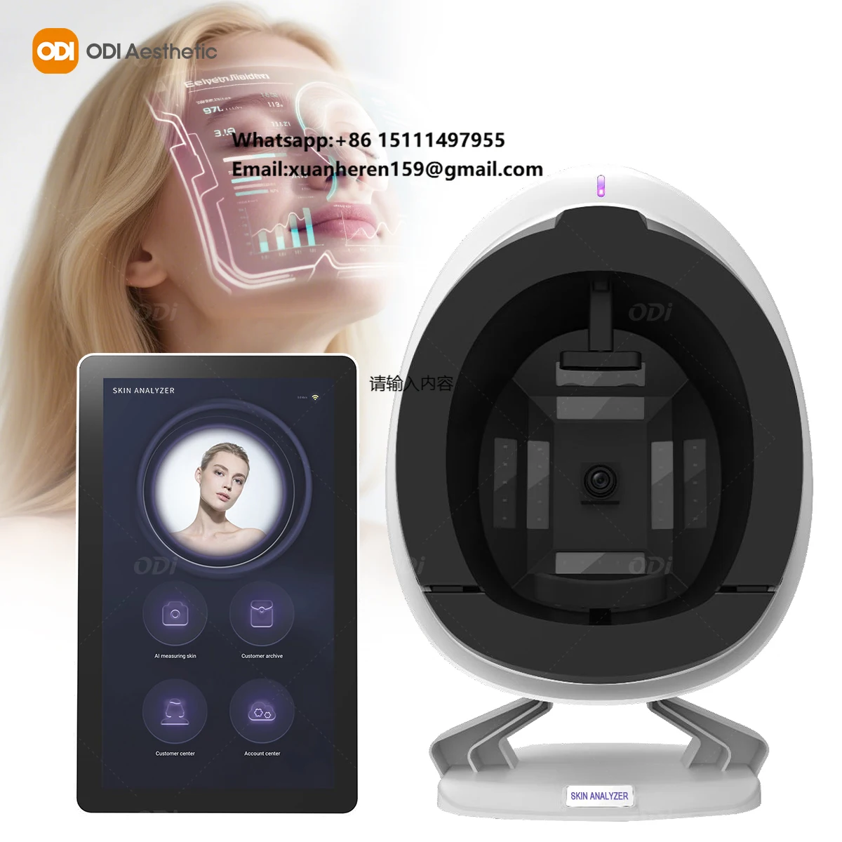 Best Skin Care Dermatologist Face Detection 3d Ai Skin Analyzer Facial Skin Type Analysis Device
Best Skin Care Dermatologist Face Detection 3d Ai Skin Analyzer Facial Skin Type Analysis Device