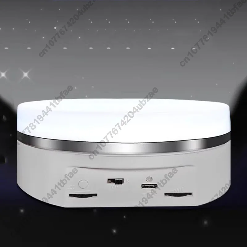Suitable for product photography, jewelry, rings, electric rotating turntable - 360° automatic display stand
Suitable for product photography, jewelry, rings, electric rotating turntable - 360° automatic display stand