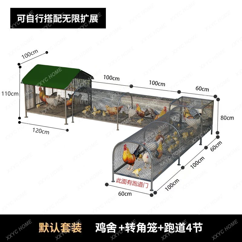 TTNew Rabbit Runway Cage Ground Chicken Cage Tunnel Chicken Cage Outdoor Barbed Wire Pet Chicken Rabbit Special
TTNew Rabbit Runway Cage Ground Chicken Cage Tunnel Chicken Cage Outdoor Barbed Wire Pet Chicken Rabbit Special