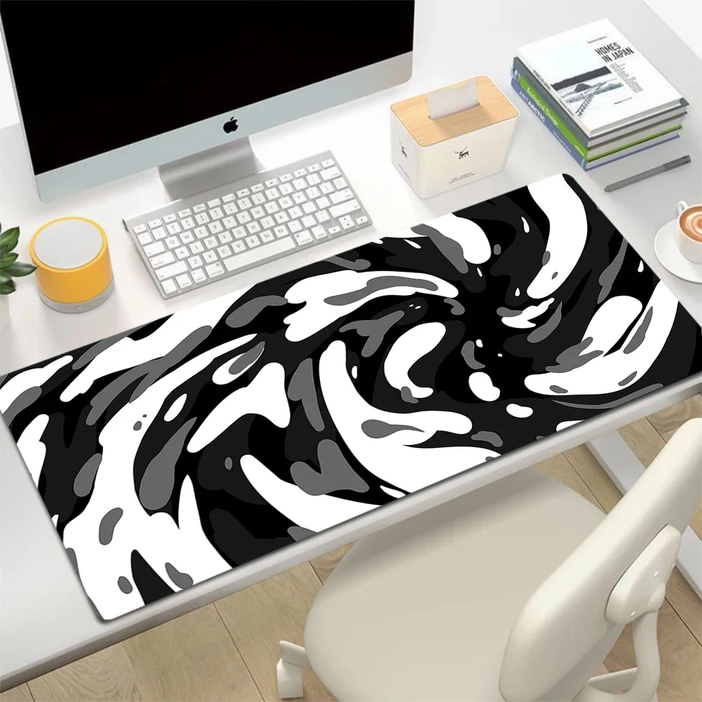 Computer mouse pad Liquid Gaming accessories Black Office accessories Large table mat gaming players rubber non-slip carpet XXL
Computer mouse pad Liquid Gaming accessories Black Office accessories Large table mat gaming players rubber non-slip carpet XXL