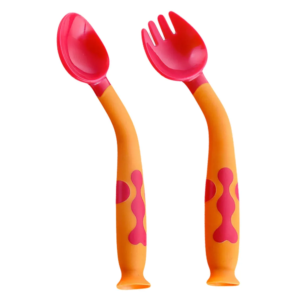 1Set Baby Spoon Fork Set Food Grade Infant Feeding Tableware Utensils Suction Cup Base Bendable Toddler Eating
1Set Baby Spoon Fork Set Food Grade Infant Feeding Tableware Utensils Suction Cup Base Bendable Toddler Eating