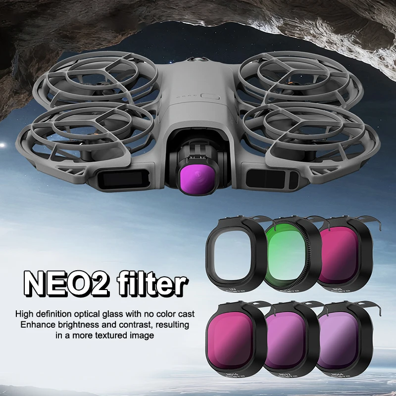 【C】Drone Lens Filter Set For Neo2 ND Filter Kit ND8 ND16 ND32 CPL UV Filter Camera Anti-glare Filter Drone Accessories
【C】Drone Lens Filter Set For Neo2 ND Filter Kit ND8 ND16 ND32 CPL UV Filter Camera Anti-glare Filter Drone Accessories