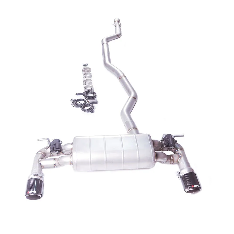 Выхлопная система GFC/двойные наконечники для BMW M240i M140i 3.0T F22 b58 Catback 304, выхлопная система с клапаном из нержавеющей стали 2013-2020 гг.
Выхлопная система GFC/двойные наконечники для BMW M240i M140i 3.0T F22 b58 Catback 304, выхлопная система с клапаном из нержавеющей стали 2013-2020 гг.