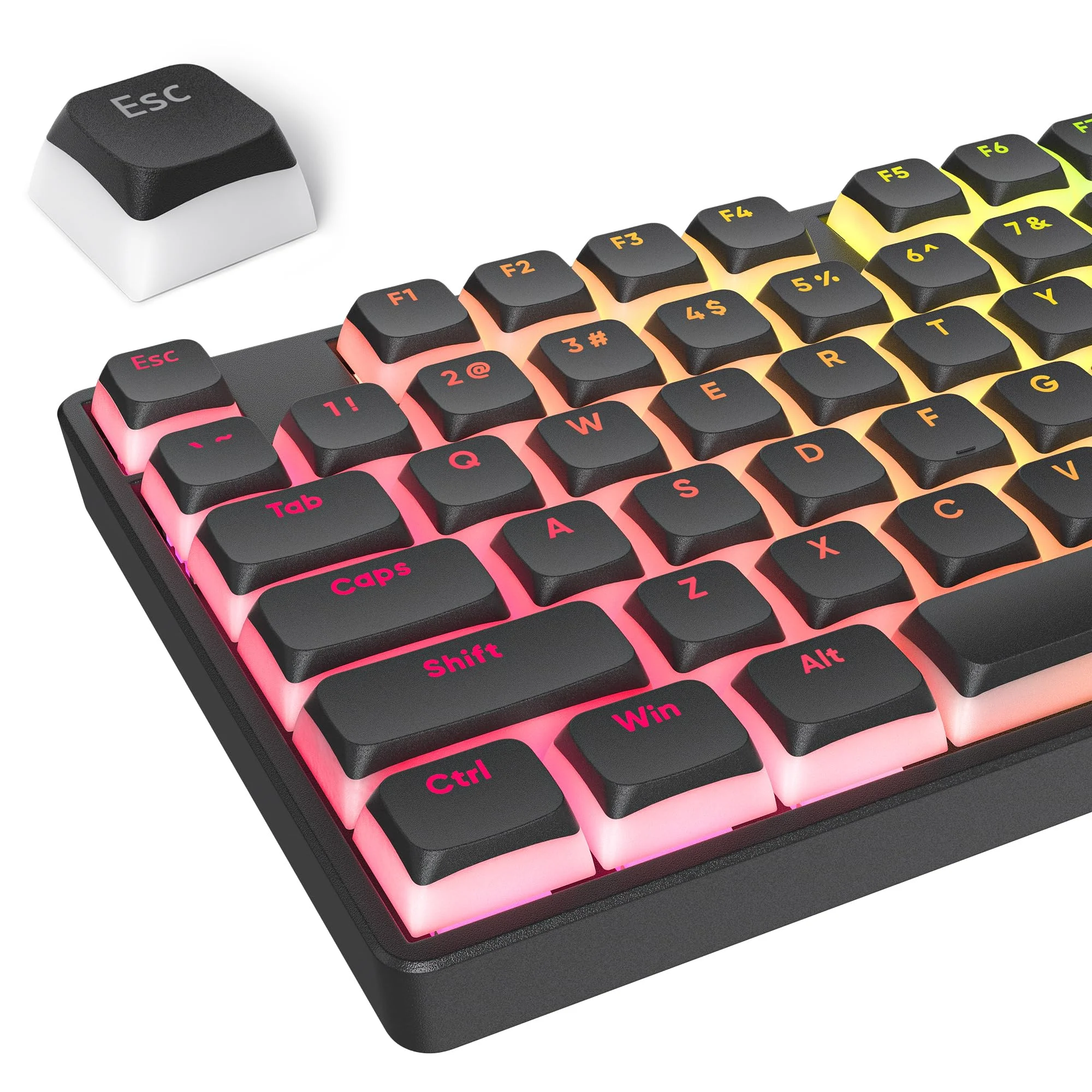 117 Key XDA Profile Key caps Custom Keyboard Keycap 75 Percent Minimalist Key Cap Set for Cherry MX Swithes
117 Key XDA Profile Key caps Custom Keyboard Keycap 75 Percent Minimalist Key Cap Set for Cherry MX Swithes
