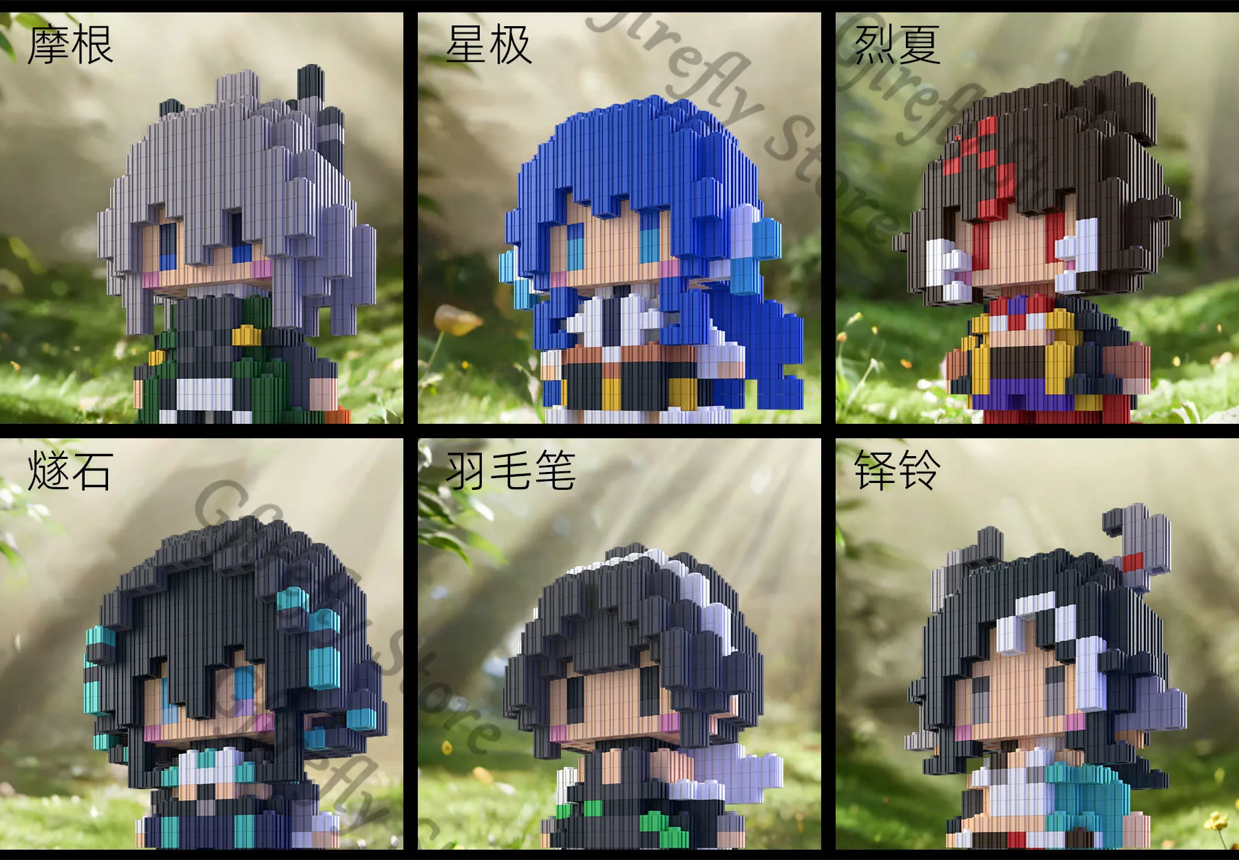 Arknights Morgan Astesia Flint La Pluma Wind Chimes Action Figure Brick Highly Difficult Assembly Garage Kits Model Cosplay Gift
Arknights Morgan Astesia Flint La Pluma Wind Chimes Action Figure Brick Highly Difficult Assembly Garage Kits Model Cosplay Gift