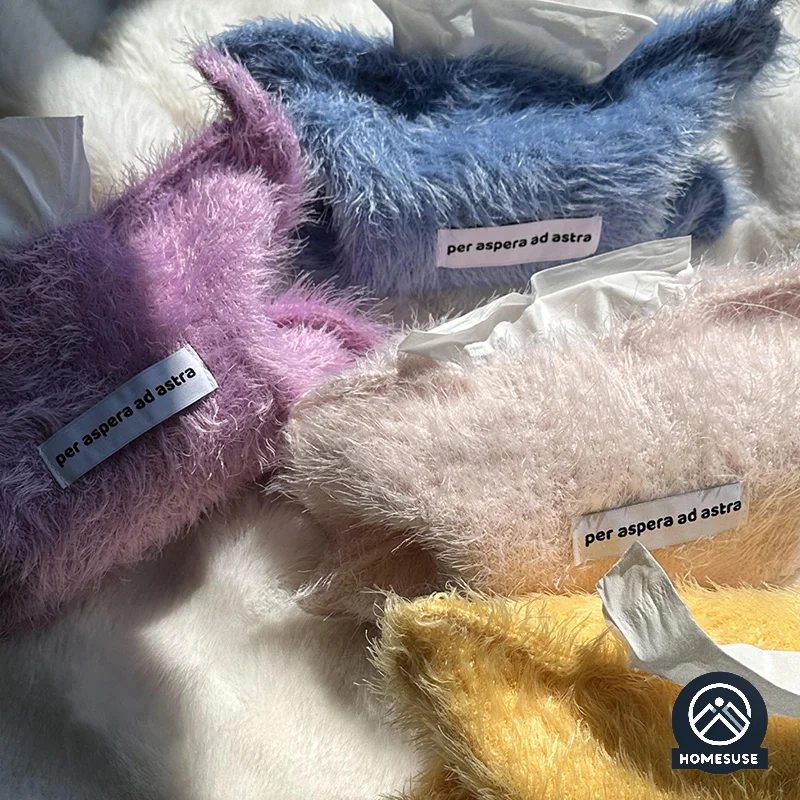 Nordic Style Hanging Plush Napkin Boxes Solid Color Issue Bag Thread Napkin Holder Tissue Bag Storage Napkins Organizer
Nordic Style Hanging Plush Napkin Boxes Solid Color Issue Bag Thread Napkin Holder Tissue Bag Storage Napkins Organizer