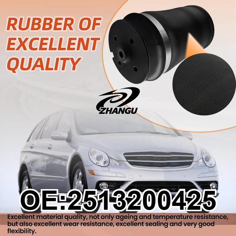 ZHANGU for Mercedes Benzz W164 W251 Rear Air Spring Suspension Bag Left Right 1643200625 1643200925 2513200425 2513200325
ZHANGU for Mercedes Benzz W164 W251 Rear Air Spring Suspension Bag Left Right 1643200625 1643200925 2513200425 2513200325