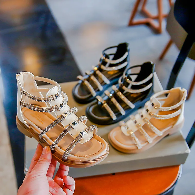 Summer New Baby Girls Children Gladiator Sandals Fashion Little & Big Kids Casual Toddler Princess Shoes Size 23-36
Summer New Baby Girls Children Gladiator Sandals Fashion Little & Big Kids Casual Toddler Princess Shoes Size 23-36