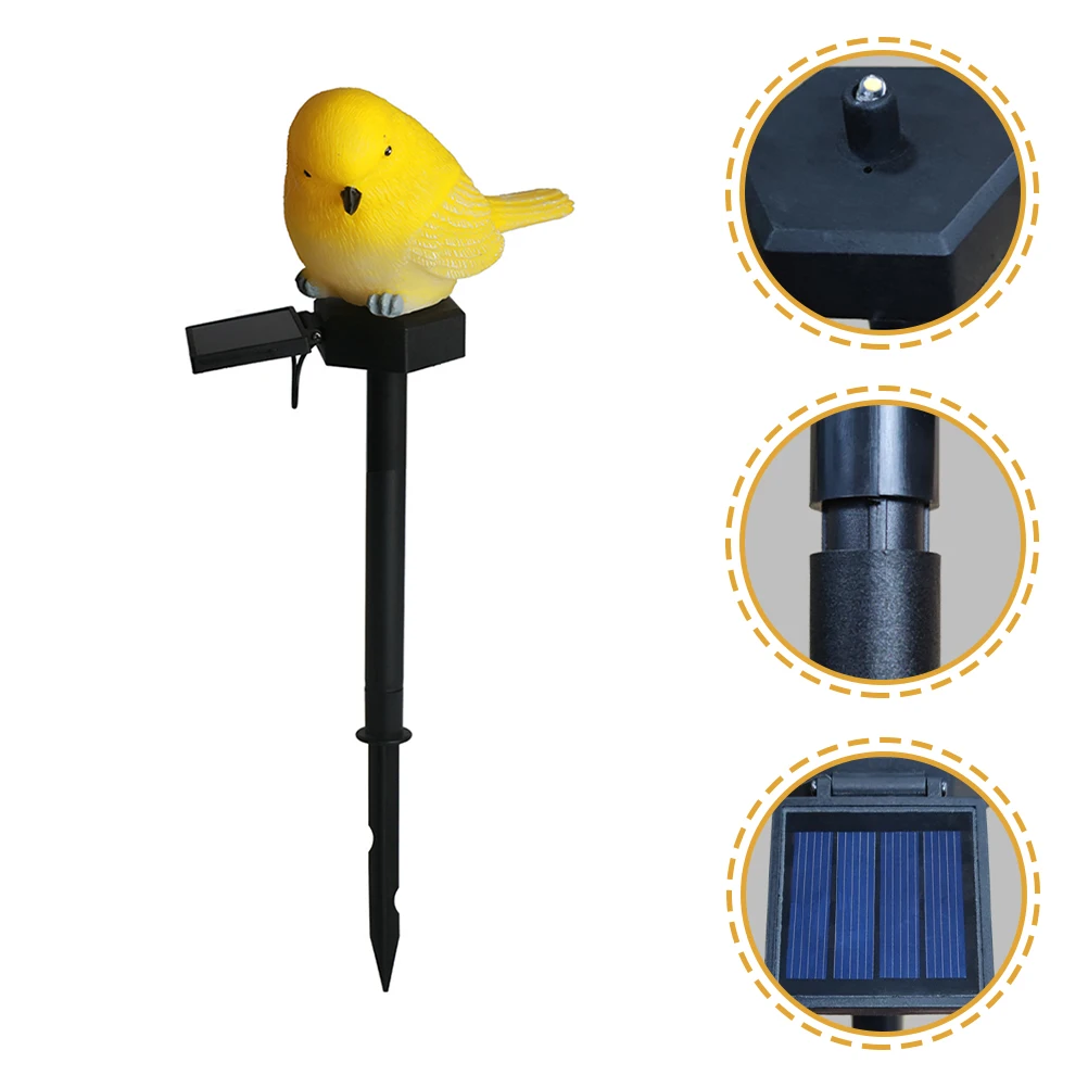 Solar Garden Stake Light Sparrow Shape Lifelike Details Resin Plastic Solar Powered Outdoor Lighting Garden Lawn Decoration
Solar Garden Stake Light Sparrow Shape Lifelike Details Resin Plastic Solar Powered Outdoor Lighting Garden Lawn Decoration