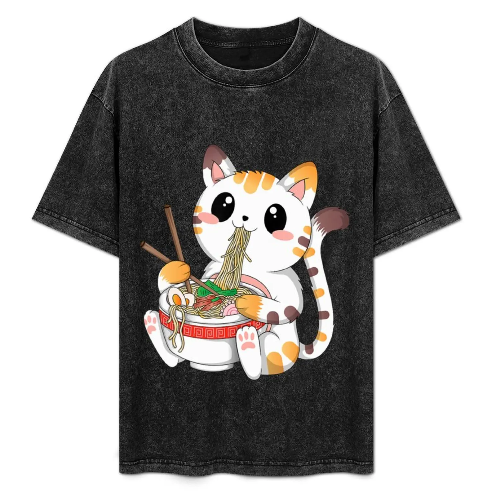 Cute Kawaii Cat Ramen Noodles Anime Neko Japanese Aesthetic T-Shirt Stylish Print Short Sleeve Tee
Cute Kawaii Cat Ramen Noodles Anime Neko Japanese Aesthetic T-Shirt Stylish Print Short Sleeve Tee