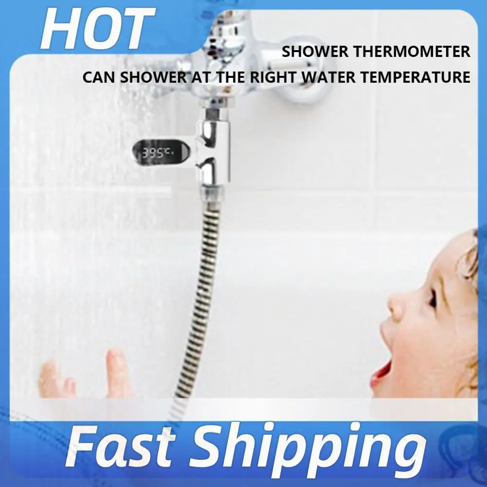 Electronic Water Thermometer 360 Degree Rotate Water Temperature Meter Water Flow Self-Generated Electricity for Bathroom Shower
Electronic Water Thermometer 360 Degree Rotate Water Temperature Meter Water Flow Self-Generated Electricity for Bathroom Shower
