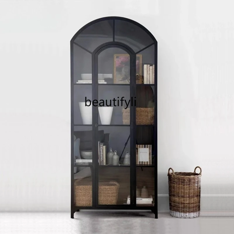 French Style Solid Wood Display Cabinet High-End Wine Cabinet Wall-Mounted Designer Boutique Display Cabinet Vintage 
French Style Solid Wood Display Cabinet High-End Wine Cabinet Wall-Mounted Designer Boutique Display Cabinet Vintage