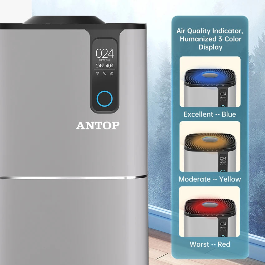 OEM ODM Customized Household Smart Tuya Portable Air Clenaer H13 HEPA Filter Air Purifier for Home Large Room
OEM ODM Customized Household Smart Tuya Portable Air Clenaer H13 HEPA Filter Air Purifier for Home Large Room
