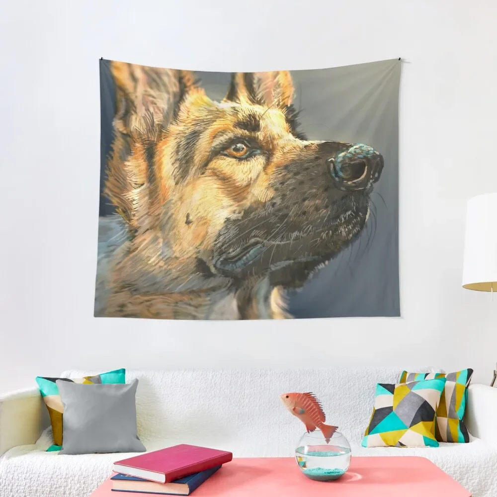 Trustworthy Buddy - German Shepherd Tapestry Aesthetic Decoration Wall Decoration Items Tapestry
Trustworthy Buddy - German Shepherd Tapestry Aesthetic Decoration Wall Decoration Items Tapestry