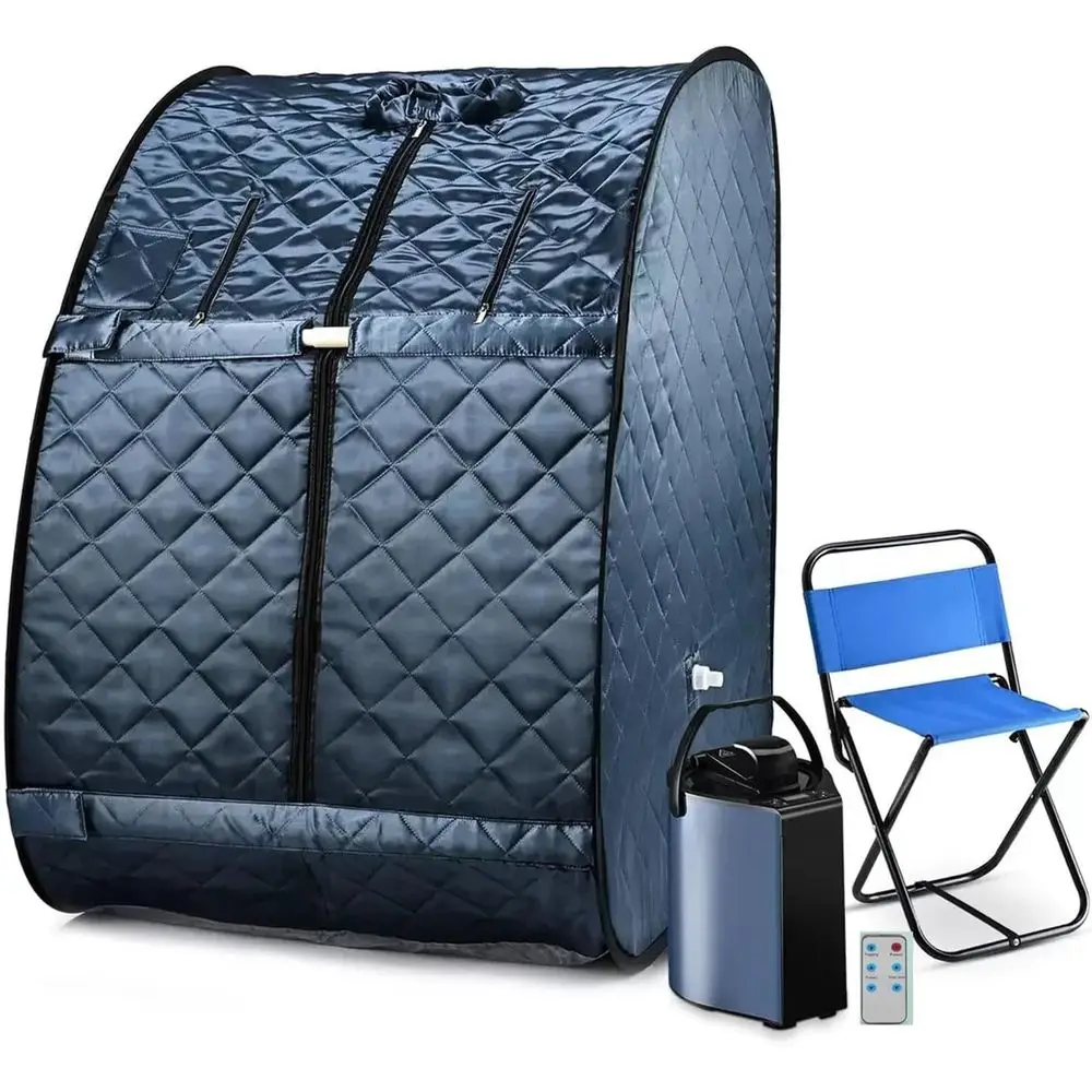 Двойной портативный комплект для паровой сауны емкостью 3 л, пультом дистанционного управления и удобным домашним спа-центом.
Двойной портативный комплект для паровой сауны емкостью 3 л, пультом дистанционного управления и удобным домашним спа-центом.